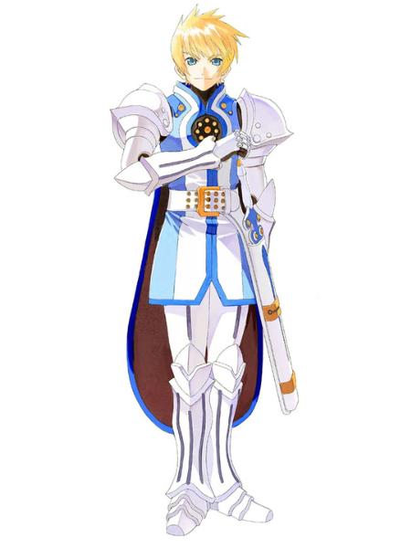 Imagen de Flynn Scifo, comandante de la guardia real y amigo de Yuri Lowell