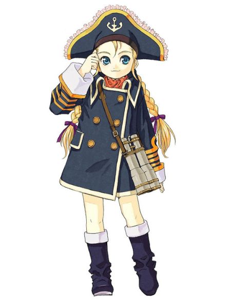 Imagen de Patty Fleur, la pirata en busca de tesoros y aventuras en Tales of Vesperia