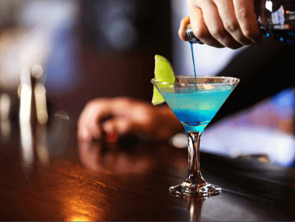 Card Web Cocktail Bar