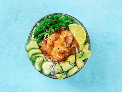 Card Web de restaurante saludable